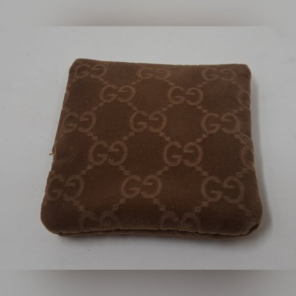 Gucci Women's Interlocking GG Logo Chain Necklace Sterling Silver AG 925 11" - Picture 5 of 16